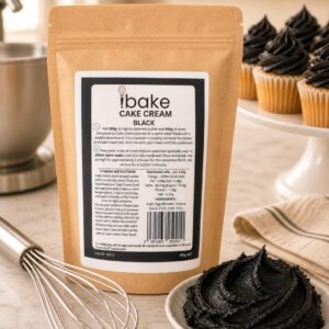 Black cake cream