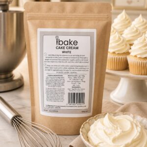White cake cream
